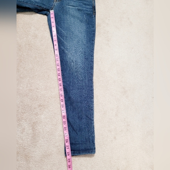 Democracy Absolution Skinny Jeans Womens 8 Dark Wash Stretch Denim Tummy Control - Picture 9 of 13